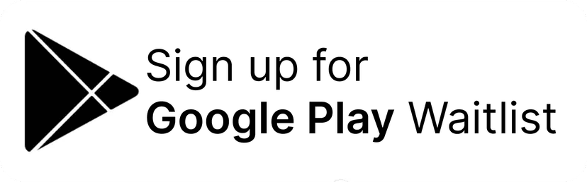 Google Play signup button