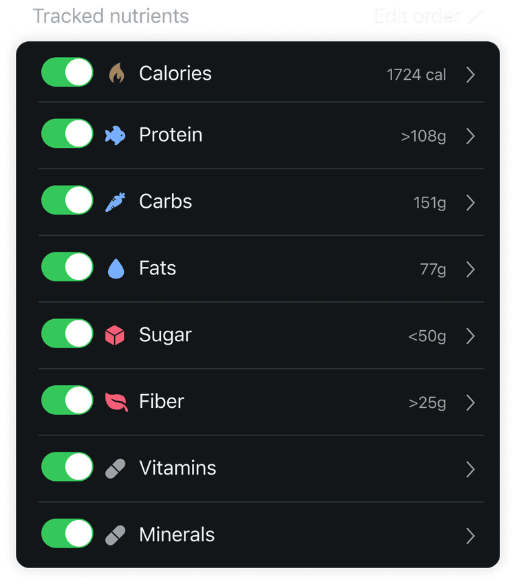 Microgram App Interface