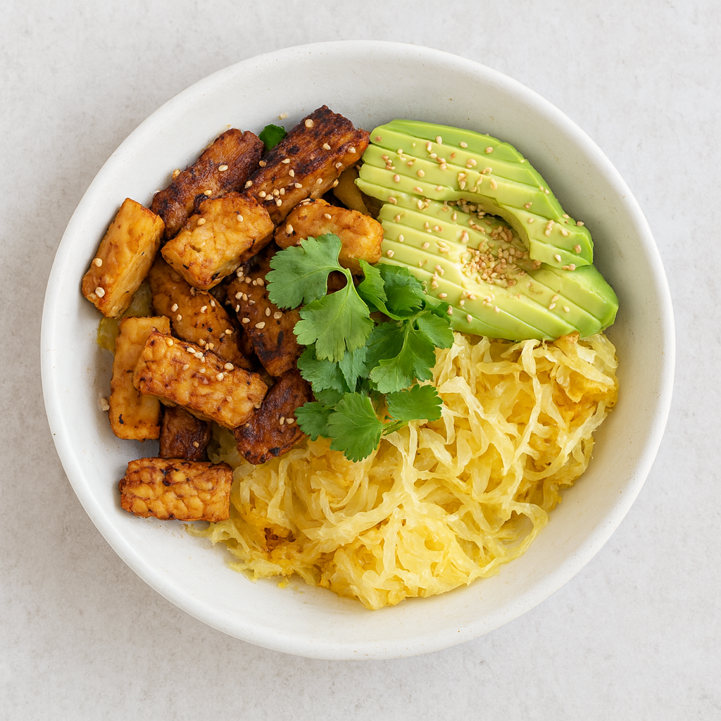 High Protein Vegan Tempeh Bowl